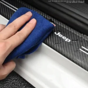 Carbon Car Door Sills Stickers ( 9PCS )