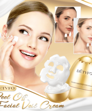 DETVFO Peel Off Facial Veil Cream