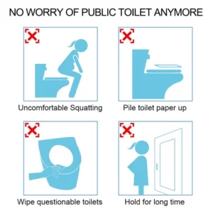 Disposable Plastic Toilet Seat Cover