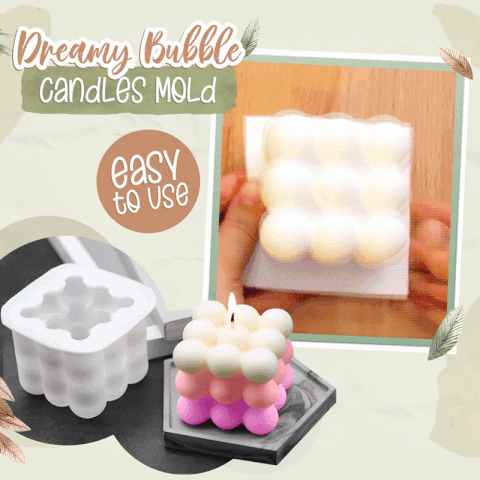 Dreamy Bubble Candles Mold