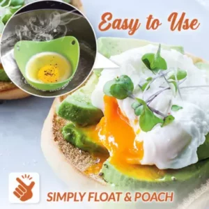 Easy Silicone Egg Poaching Cups