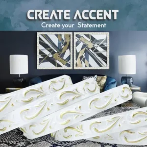European Style Flexible Molding Trim Self Adhesive