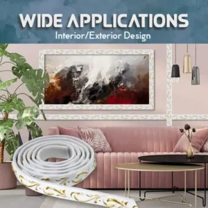 European Style Flexible Molding Trim Self Adhesive