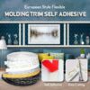 European Style Flexible Molding Trim Self Adhesive
