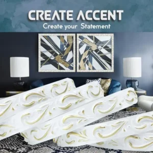 European Style Flexible Molding Trim Self Adhesive