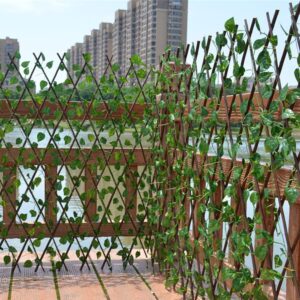 Expandable Faux Privacy Fence
