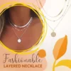 Fashionable Layered Necklace