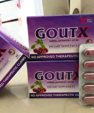 GOUTX Dietary Supplement 60 Tablets (1 box)