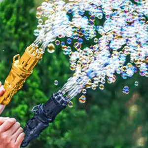 Gatling Bubble Machine 2022 Cool Toys and Gift