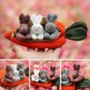 Hide-and-Seek Bunnies in Carrot Pouch