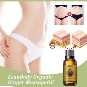 LeanBody Organic Ginger Massage Oil