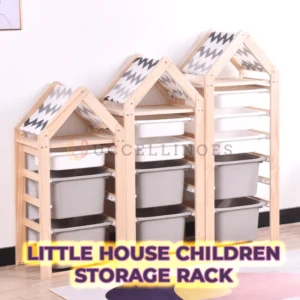Little House Children Storage Cabinet
