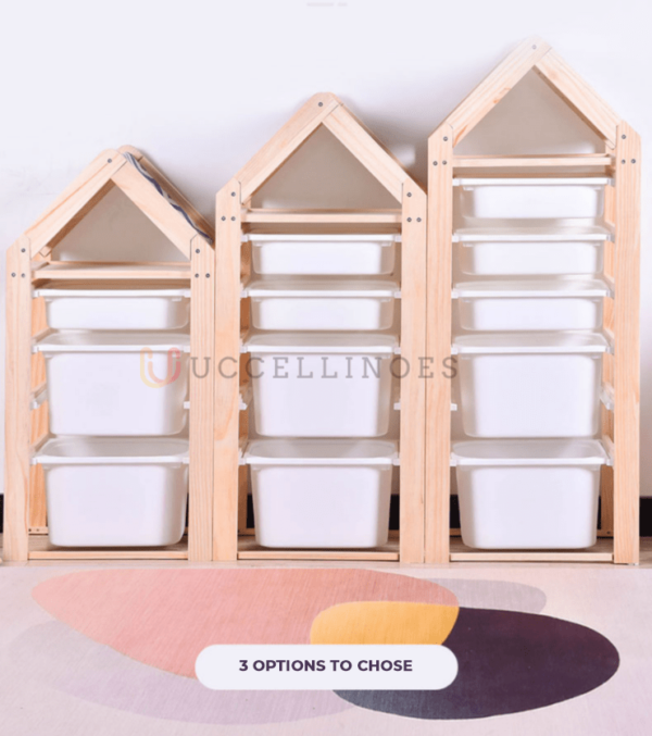 Little House Children Storage Cabinet