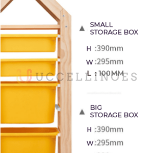 Little House Children Storage Cabinet
