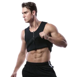 Men’s Zipper Neoprene Sauna Vest