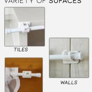 Nail-free Adjustable Rod Bracket Holders