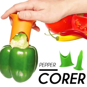 Push-n-Twist Pepper Corer