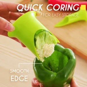 Push-n-Twist Pepper Corer