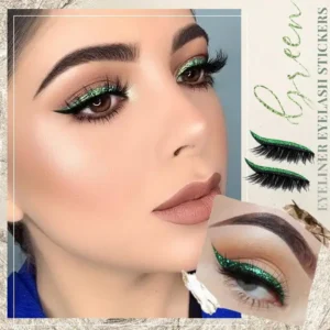 Alternative view of Reusable Glitter Eyeliner Eyelash Stickers