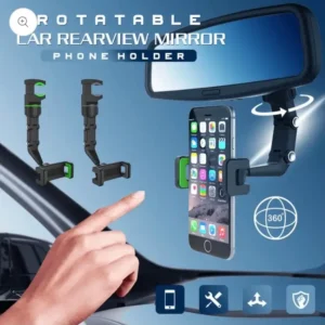 Rotatable Car Rearview Phone Holder