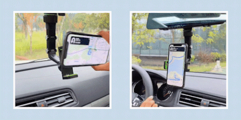 Rotatable Car Rearview Phone Holder