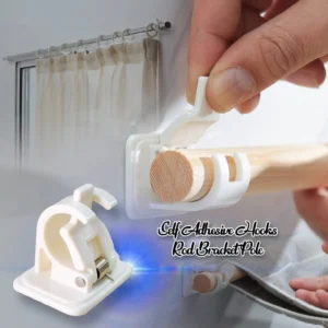 Self Adhesive Hooks Rod Bracket