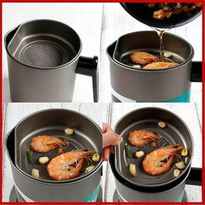 Stainless Steel Oil Filter Pot