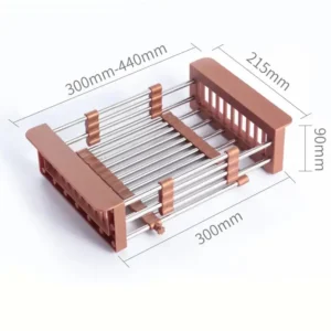 Stainless Steel Telescopic Drain Basket