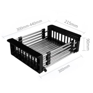 Stainless Steel Telescopic Drain Basket