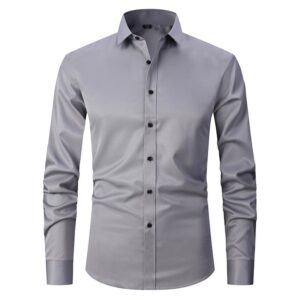 Chemise anti-rides extensible