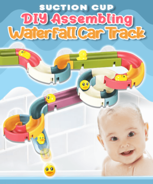 Suction Cup DIY Assembling Waterfall Car Track