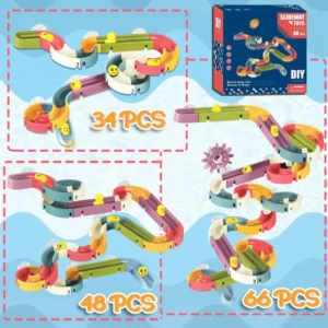 Suction Cup DIY Assembling Waterfall Car Track