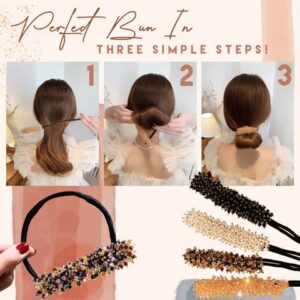 Super Stunning 3 Sec Rhinestone Bun Maker