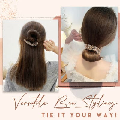 Super Stunning 3 Sec Rhinestone Bun Maker