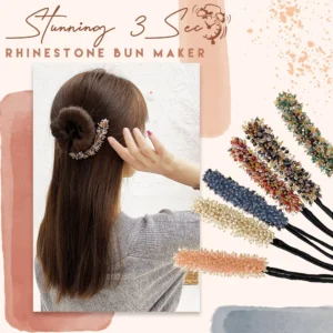 Super Stunning 3 Sec Rhinestone Bun Maker