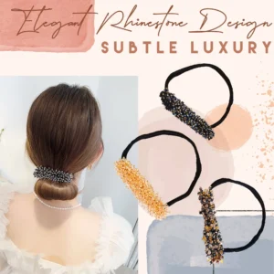Super Stunning 3 Sec Rhinestone Bun Maker