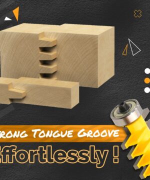Tongue and Groove Milling Router Bit