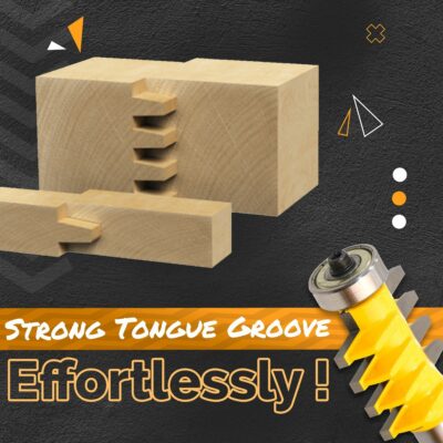 Tongue and Groove Milling Router Bit