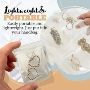 Transparent Jewellery Storage Book Set