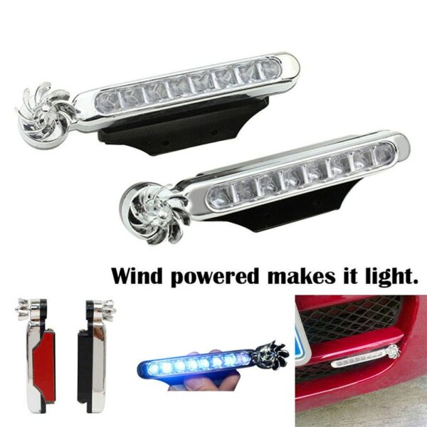 Wind Powered LED Car Lights