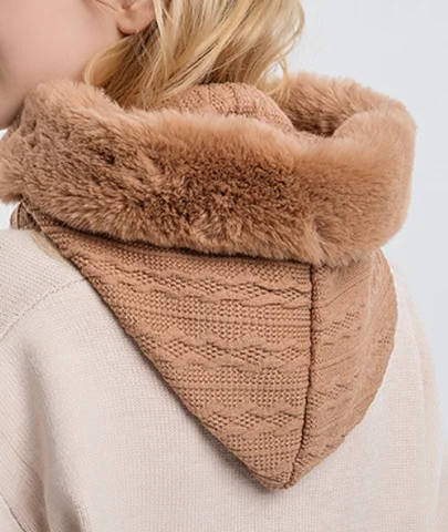 Winter Knit Set Unisex Warm Wind-Proof Cap