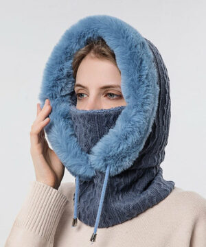Winter Knit Set Unisex Warm Wind-Proof Cap