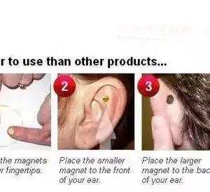 Zero Smoke Magnet Auricular 2Pcs