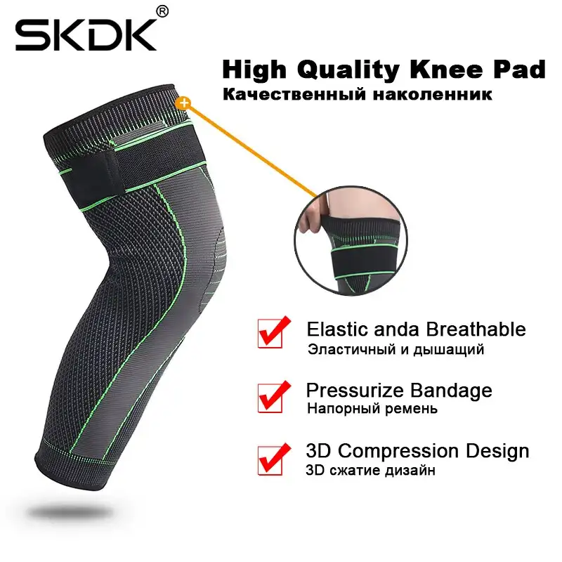 360 Strong Full Compression Knee Support With Strap