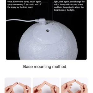 3D Moon Air Humidifier
