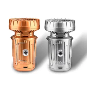 6 in 1 Portable Outdoor LED Camping Lantern with Fan