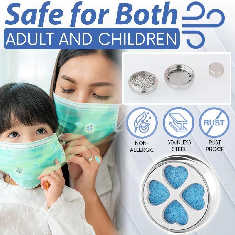 Air Fresh Mask Diffuser Magnetic Clips