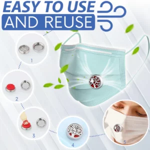 Air Fresh Mask Diffuser Magnetic Clips
