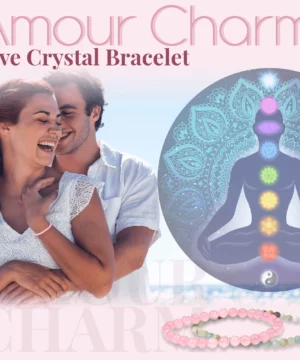 Amour Charm Love Crystal Bracelet