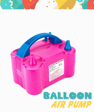 Automatic Double-Hole Balloon Air Pump